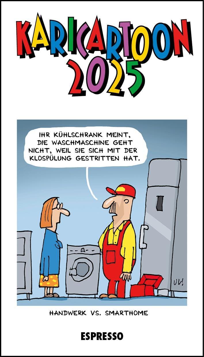 KARICARTOON 2025: 365 Kari-Cartoons von 90 ZeichnerInnen