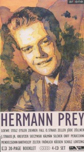 Hermann Prey - Ein Porträt - 4 CD-Set in Buchformat