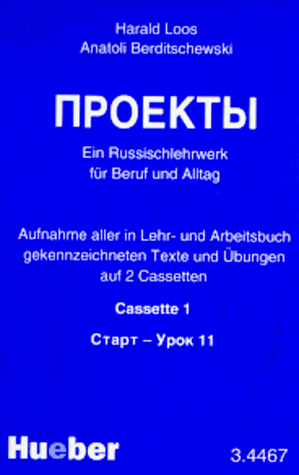 Projekty, Ausgewählte Dialoge und Hörverständnisübungen, 2 Cassetten