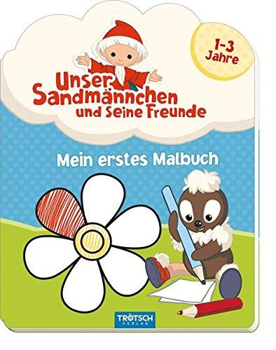 Mein erstes Malbuch "Unser Sandmännchen und seine Freunde"