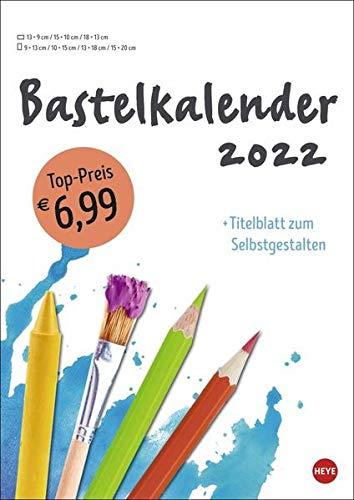 Bastelkalender weiß A4