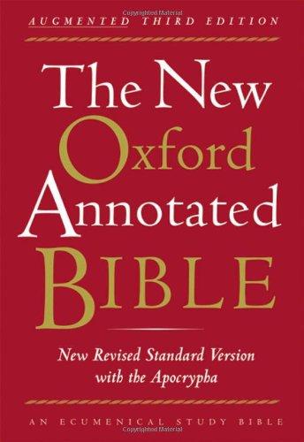 New Oxford Annotated Bible with the Apocrypha