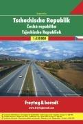 Freytag Berndt Autoatlanten, Tschechische Republik Superatlas, Spiralbindung - Maßstab 1:150 000