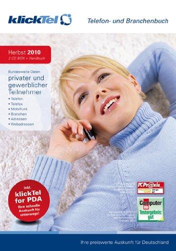 klickTel Telefon- und Branchenbuch Herbst 2010