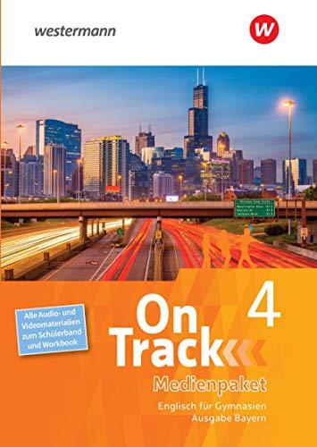 On Track - Englisch für Gymnasien - Ausgabe Bayern: Medienpaket 4 Alle Audio- und Filmmaterialien zum Schülerband und Workbook