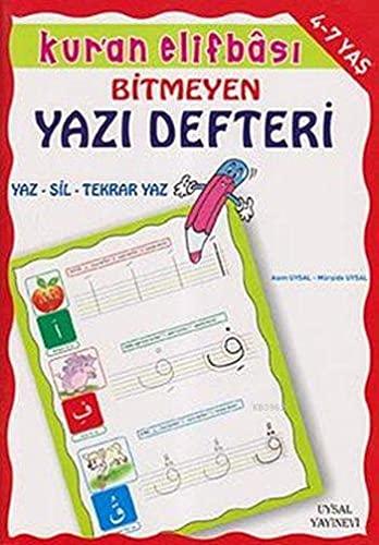 Kur'an Elifbası Tükenmeyen Yazı Defteri