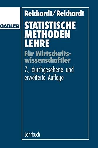 Statistische Methodenlehre für Wirtschaftswissenschaftler