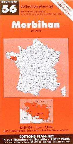 Carte routière : Morbihan