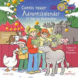 Meine Freundin Conni - Connis neuer Adventskalender (Meine Freundin Conni - ab 6): 24 Tage bis Weihnachten. Ein fröhlich-buntes Adventskalenderhörbuch ... der Wartezeit bis Heiligabend: 2 CDs