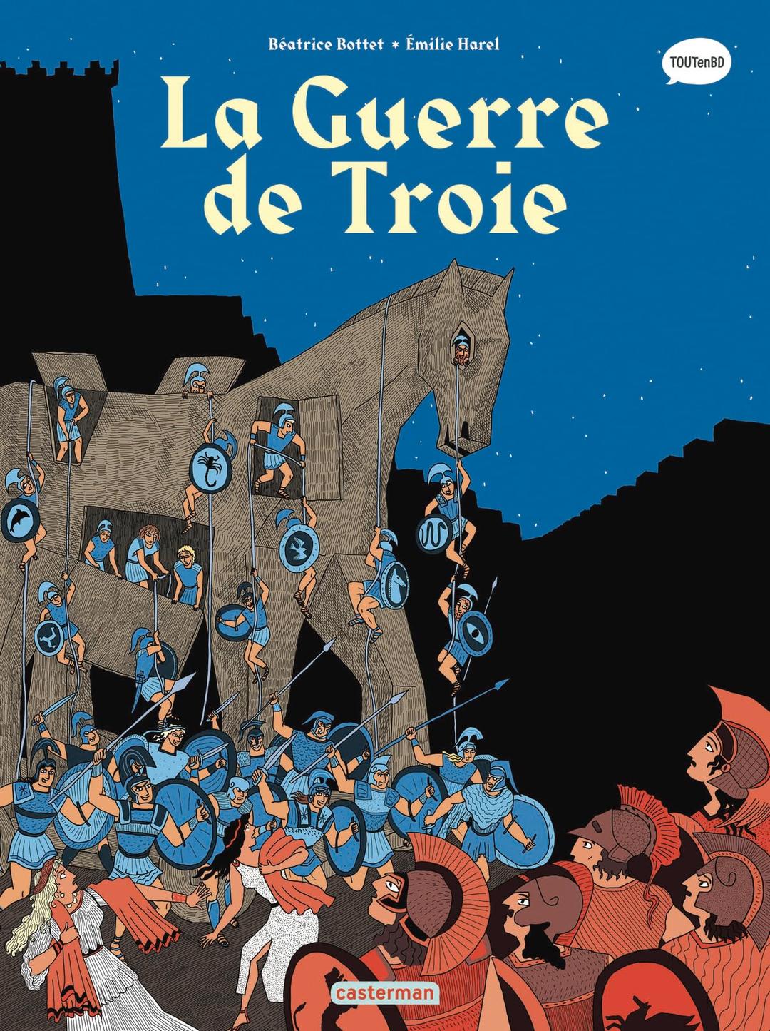 La mythologie en BD. La guerre de Troie