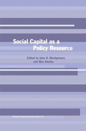 Social Capital as a Policy Resource