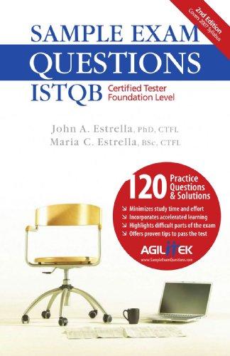 Sample Exam Questions: ISTQB Certified Tester Foundation Level