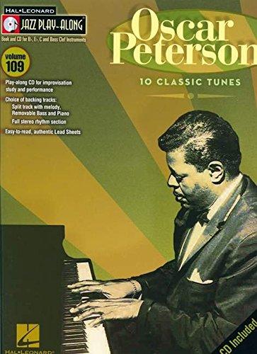 Jazz Play-Along Volume 109 Oscar Peterson Book/Cd (Hal Leonard Jazz Play-Along)