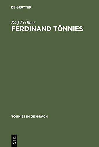 Ferdinand Tönnies. Werkverzeichnis (Tönnies im Gespräch, Band 2)