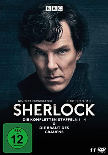 Sherlock - Die komplette Serie: Staffeln 1-4 & Die Braut des Grauens auf 11 DVDs LTD.