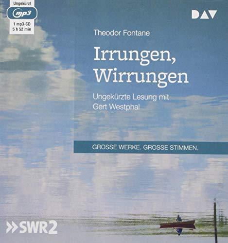 Irrungen, Wirrungen: Ungekürzte Lesung mit Gert Westphal (1 mp3-CD)