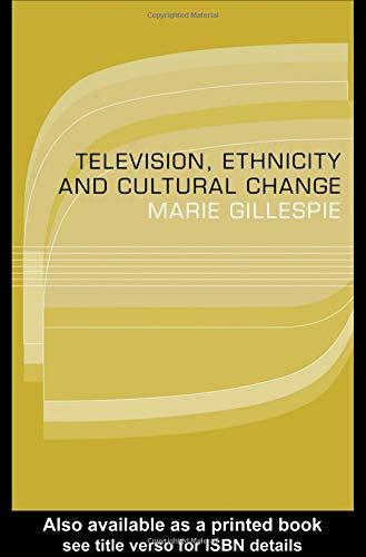 Television, Ethnicity and Cultural Change (Comedia)