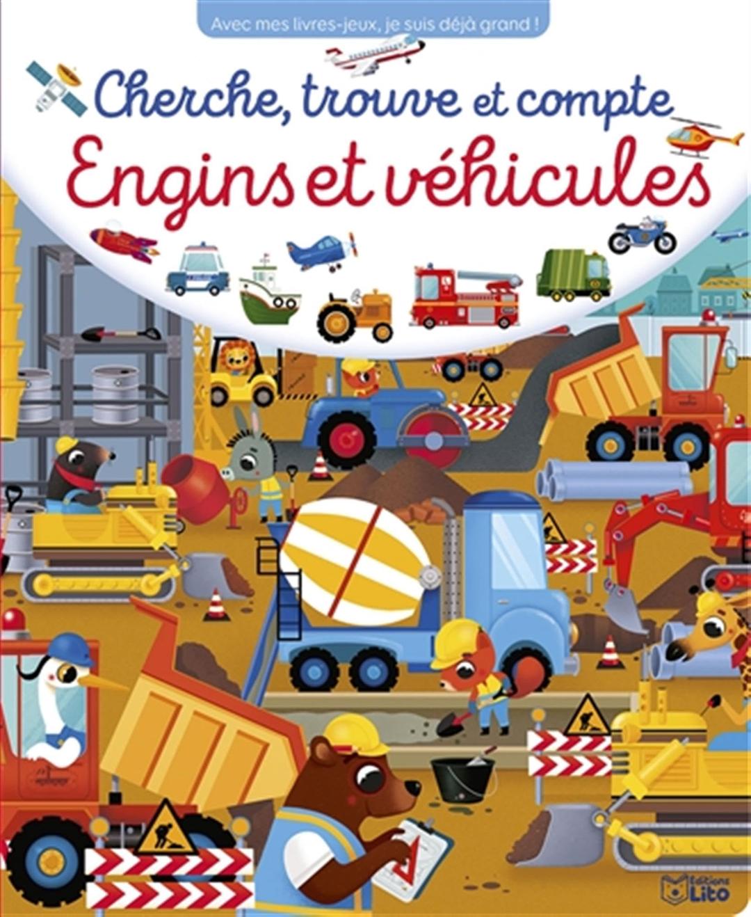 Engins et véhicules : cherche, trouve et compte