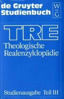 Theologische Realenzyklopädie: Pürstinger - Zypern (De Gruyter Studienbuch)