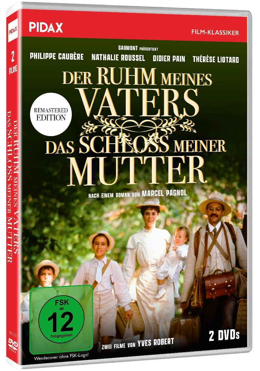 Der Ruhm meines Vaters & Das Schloss meiner Mutter - Französischer Zweiteiler - Aufbereitete Edition - Preisgekrönte Spielfilmreihe von Marcel Pagnol (Pidax Film-Klassiker) [2 DVDs]