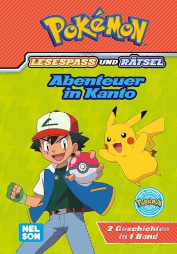 Pokémon Lesebuch: Abenteuer in Kanto: Lesespaß und Rätsel | 2 Geschichten in einem Band