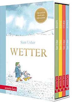 Wetter - Vier Bilderbücher in einem hochwertigen Schuber: Opa und ich durch alle Jahreszeiten