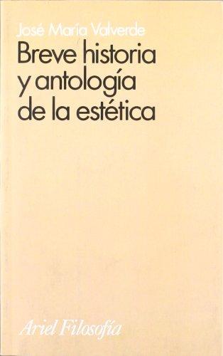 Breve historia y antología de la estética