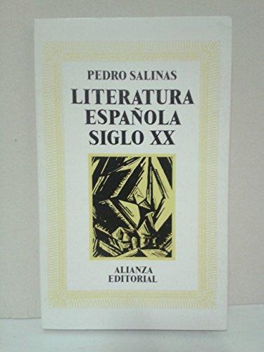 Literatura Española Siglo XX