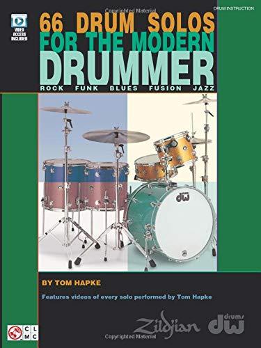 66 Drum Solos for the Modern Drummer: Rock, Funk, Blues, Fusion, Jazz [With DVD] (Book & DVD)