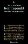 Kontrapunkt. Ein Lese- und Arbeitsbuch.