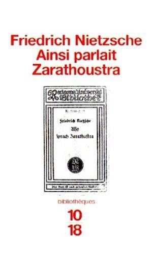 Ainsi parlait Zarathoustra