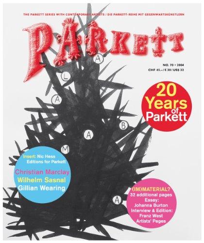 Marclay, Christian /Sasnal, Wilhelm /Wearing, Gillian: Insert: Hess, Nic (The Parkett Series)