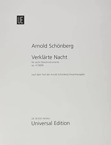 Verklärte Nacht: op.4. Streichsextett. Studienpartitur.