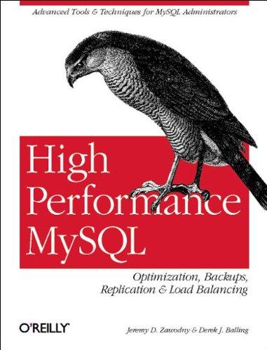 MySQL High Performance.