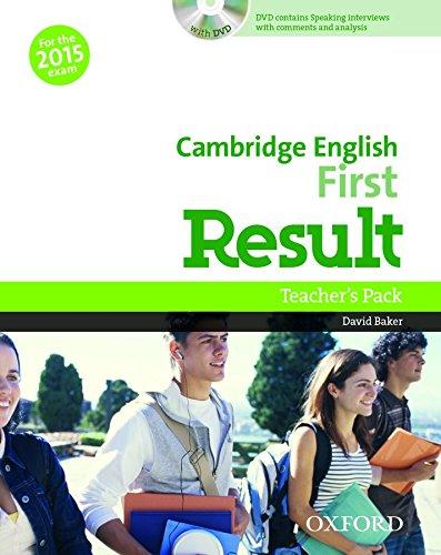 FCE Result: Teacher's Pack Including Assessment Booklet with DVD and Dictionaries Booklet: Paper 5 Speaking interviews with commentaries and analysis (First Result)