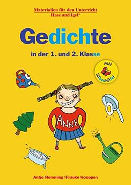 Gedichte in der 1. und 2. Klasse / Silbenhilfe (Lesen lernen mit der Silbenhilfe)