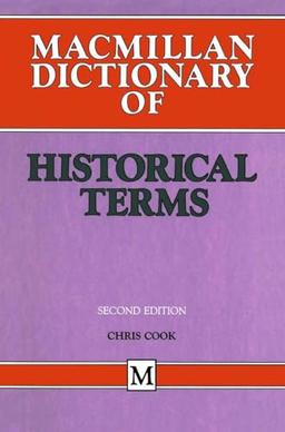 Dictionary of Historical Terms (Dictionary Series)