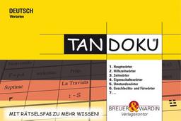 Tandoku - Deutsch: Wortarten