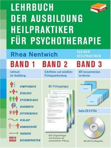 Lehrbuch der Ausbildung Heilpraktiker für Psychotherapie - kleiner Heilpraktiker - in 3 Bänden