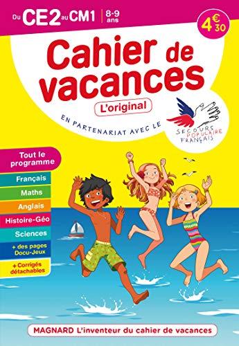 Cahier de vacances du CE2 au CM1, 8-9 ans : tout le programme