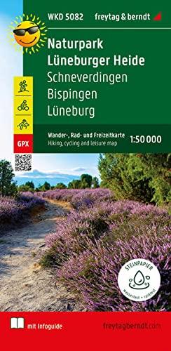 Naturpark Lüneburger Heide, Wander-, Rad- und Freizeitkarte 1:50.000, freytag & berndt, WKD 5082, mit Infoguide: Schneverdingen - Bispingen - ... (freytag & berndt Wander-Rad-Freizeitkarten)