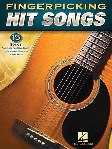 Fingerpicking Hit Songs: Noten, Sammelband für Gitarre