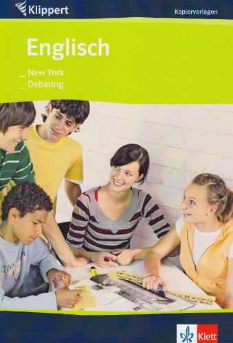 Englisch: New York / Debating: Kopiervorlagen 9./10. Klasse