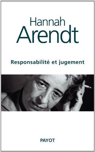 Responsabilité et jugement