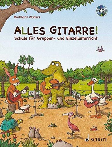 Alles Gitarre!: Schule für Gruppen- und Einzelunterricht. Gitarre. Schülerheft.