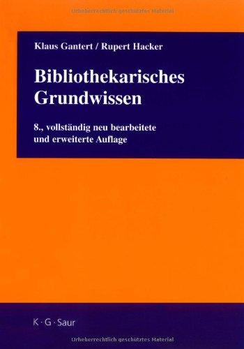 Bibliothekarisches Grundwissen: The Basics of Librarianship