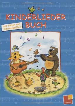 Kinderliederbuch: Mit Noten und Gitarrengriffen