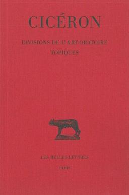 Divisions de l'art oratoire. Topiques