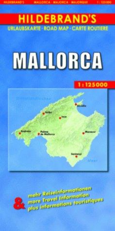 Hildebrand's Urlaubskarten, Nr.40, Mallorca: Cabrera 1 : 75 000. Stadtplan Palma de Mallorca. Verzeichnis der Orte und Sehenswürdigkeiten. ... deutsch, englisch, französisch: Majorca