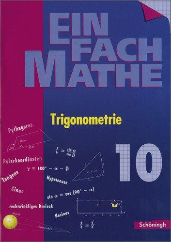 EinFach Mathe: Trigonometrie: Jahrgangsstufe 10